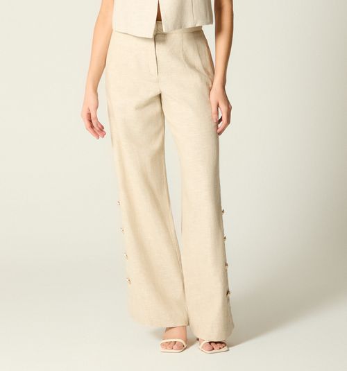PANTS WITH BUTTONS ON THE SIDE