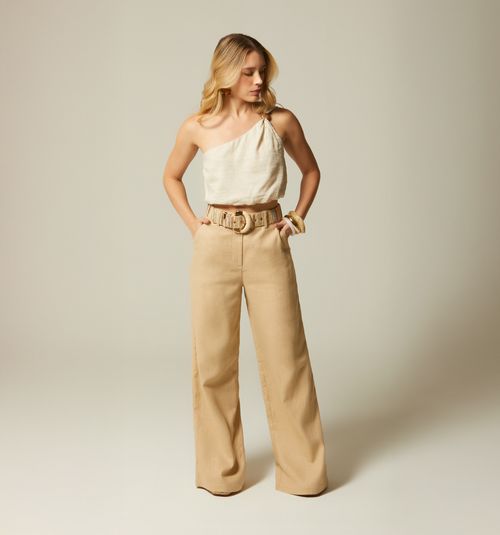 HIGH-WAIST PALAZZO PANTS