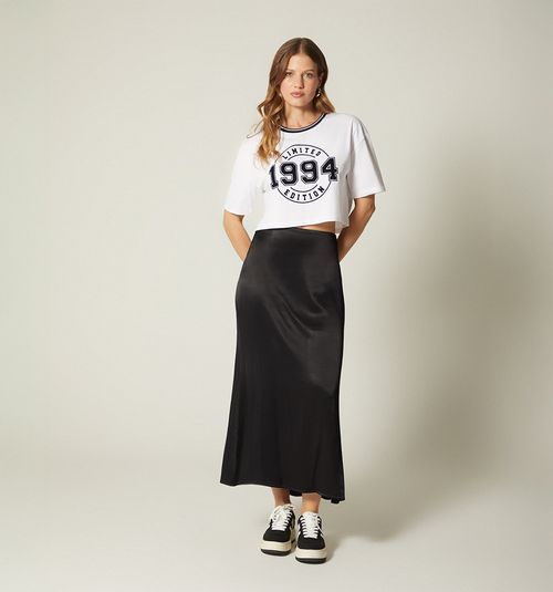 MIDI SKIRT WITH BELT
