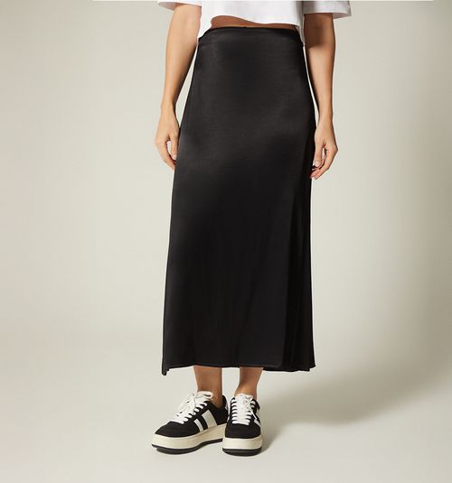 MIDI SKIRT WITH BELT