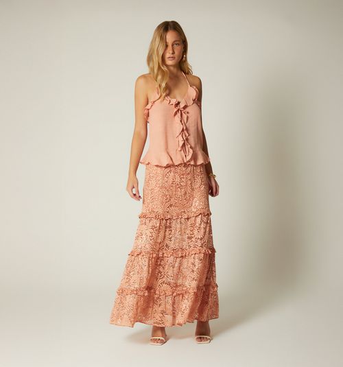 LONG SKIRT WITH PANELS