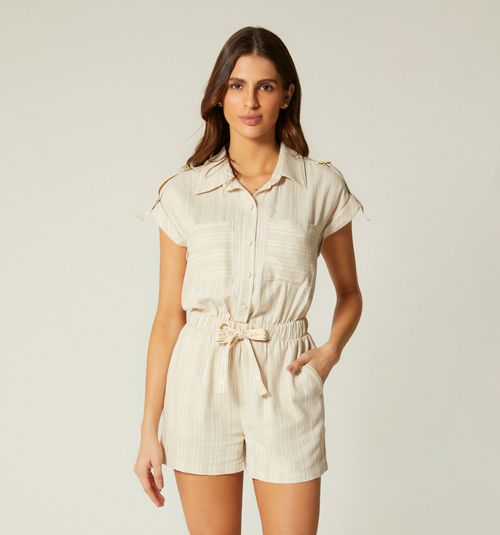 SHORT SLEEVE ROMPER