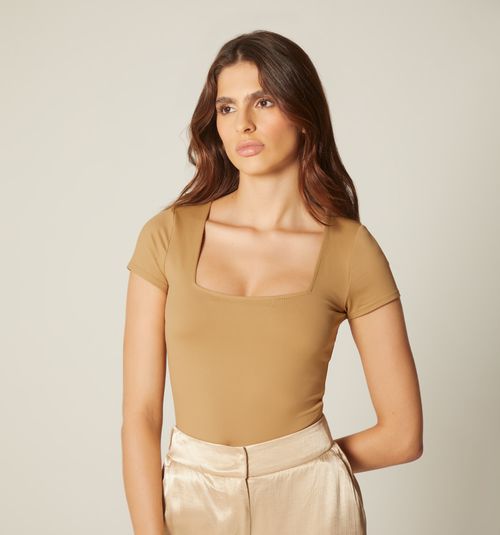 BASIC SHORT SLEEVE BODYSUIT