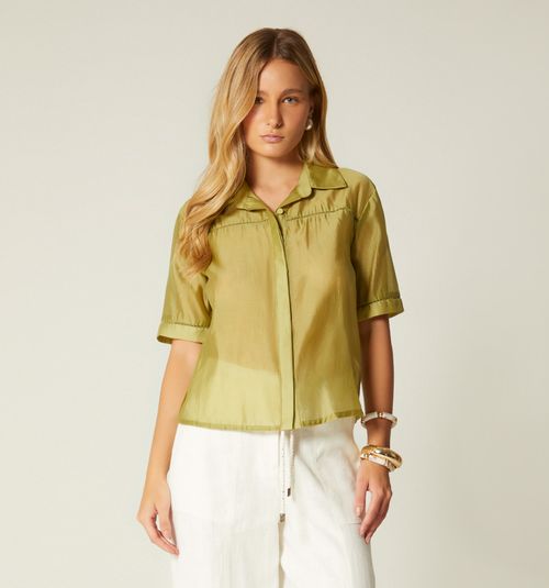 SHORT SLEEVE BLOUSE