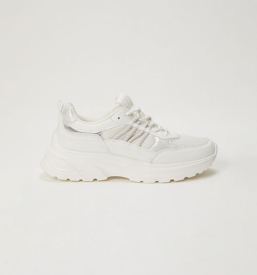 Women's Sneaker with Mesh Upper