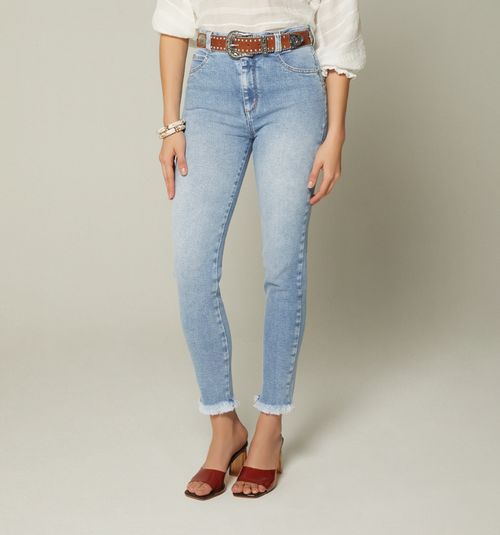 SKINNY JEAN FIVE POCKETS WITH BELT