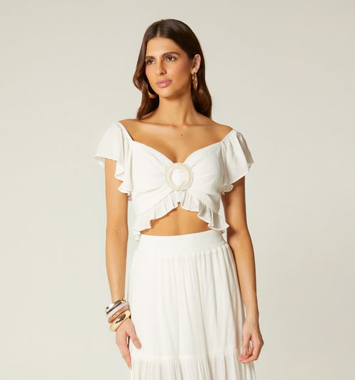 OFF-SHOULDER BLOUSE