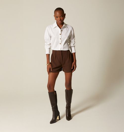 LONG SLEEVE SHIRT WITH LUXURY BUTTONS