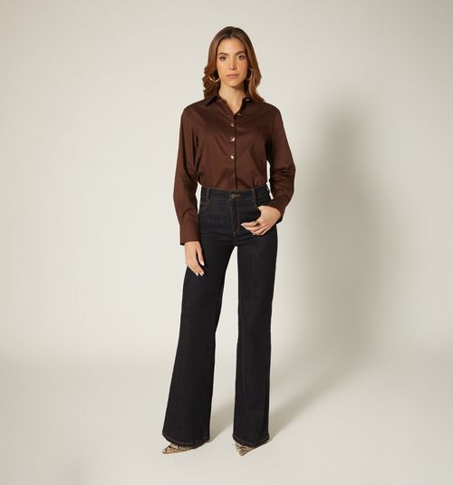 LONG SLEEVE SHIRT WITH LUXURY BUTTONS