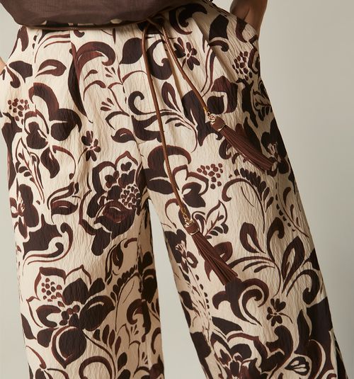 HIGH-WAISTED WIDE-LEG TROUSERS