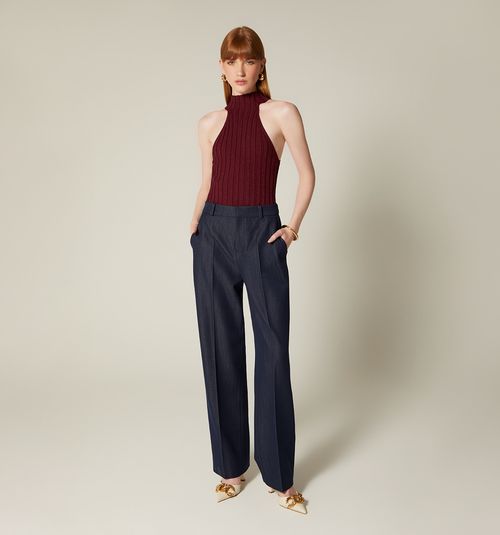 BLOUSE WITH NECK TWIST