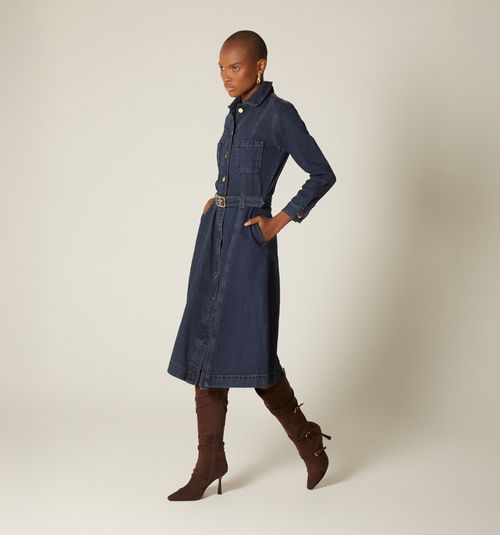 SHORT DRESS WITH BELT FOR WOMEN