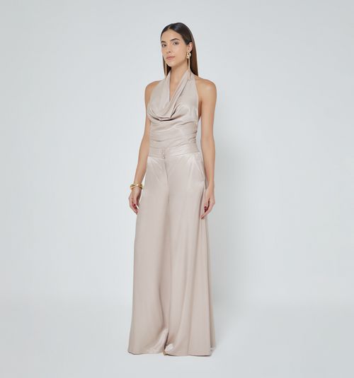HIGH WAISTED PLEATED PALAZZO PANTS