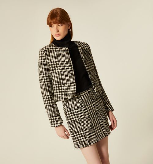 TWEED JACKET - FRONT POCKETS