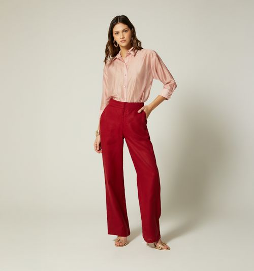 HIGH WAIST STRAIGHT LEG PANTS