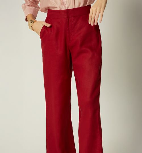 HIGH WAIST STRAIGHT LEG PANTS