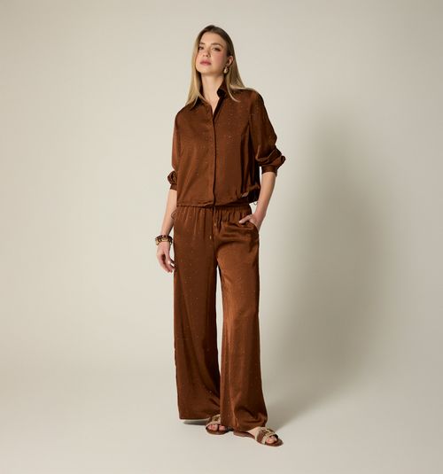 PALAZZO PANTS WITH HOT FIX