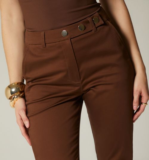 Pants with Snap Waistband
