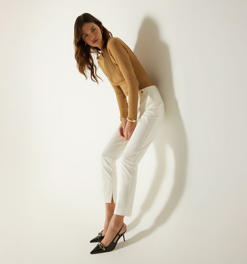 Pants with Snap Waistband