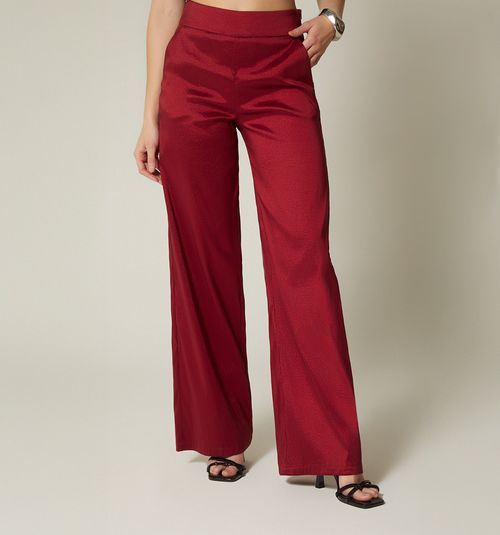 Wide Waistband Palazzo Pants