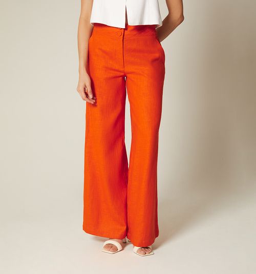 HIGH-WAISTED CULOTTE PANTS