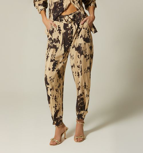 HIGH WAIST PANTS WITH BELT