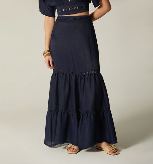LONG SKIRT WITH PANELS