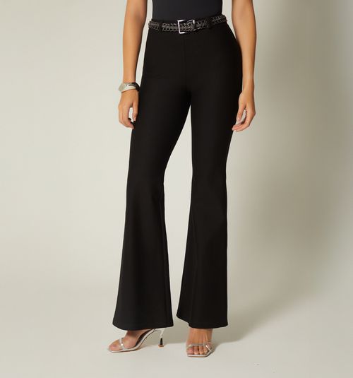 High Waist Leggings with Belt