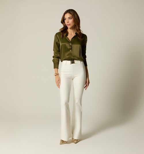 High Waist Bell Bottom Leggings