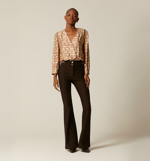 FLARED LEGGIN WITH HARDWARE