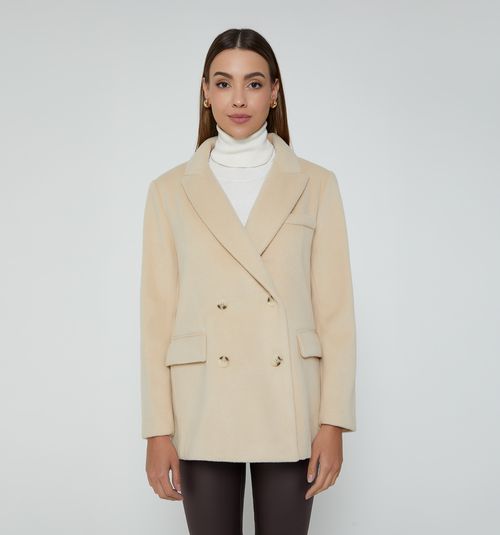 CLASSIC FLEECE COAT WITH 3 BUTTONS