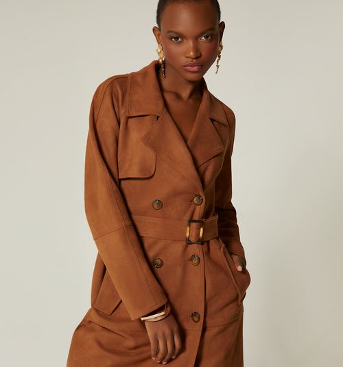 SUEDE COAT