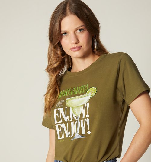 DAISY PRINTED T-SHIRT