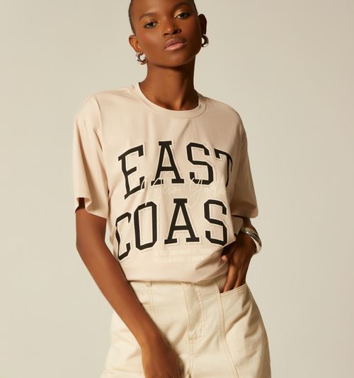 SEQUIN PRINT T-SHIRT