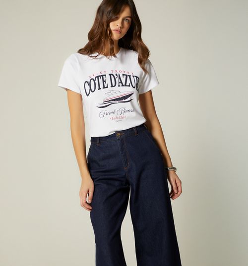 T-shirt with Sequin Print