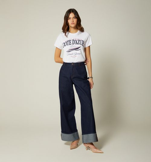 T-shirt with Sequin Print