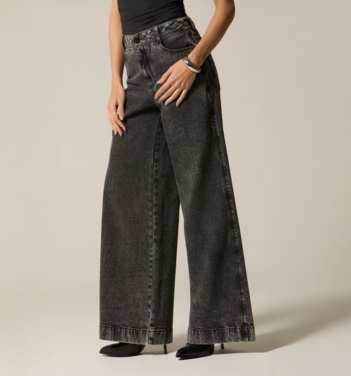 HIGH WAIST PALAZZO JEAN FIVE POCKETS