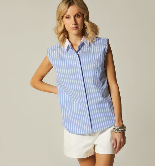 WOMEN'S SLEEVELESS BLOUSE