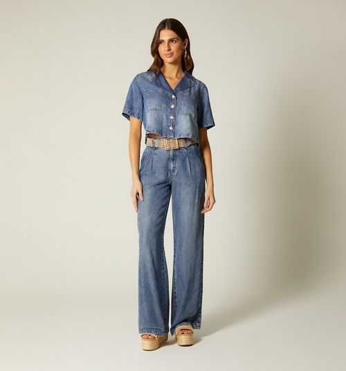 BOXXI SHIRT BLOUSE SHORT SLEEVE