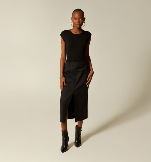 JAPANESE SLEEVE BACK NECKLINE BODYSUIT