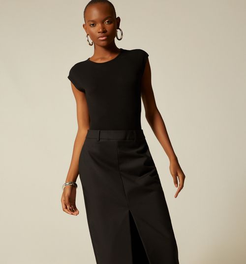 JAPANESE SLEEVE BACK NECKLINE BODYSUIT