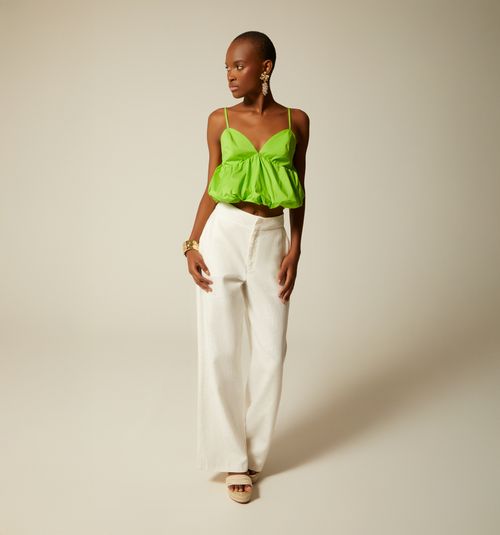 Balloon Strap Blouse