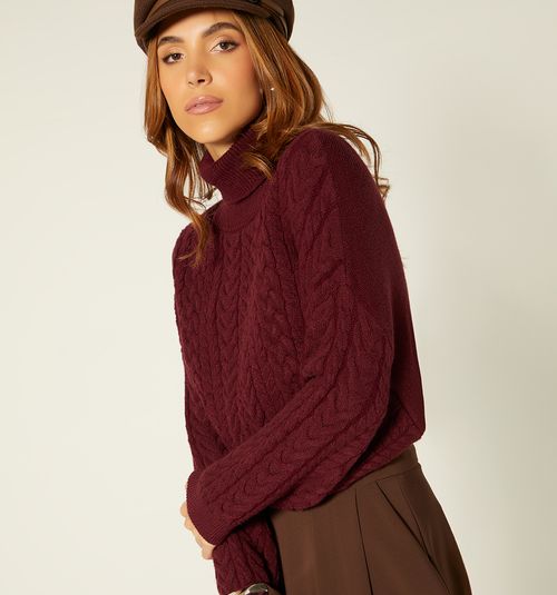 Turtleneck Knitted Sweater