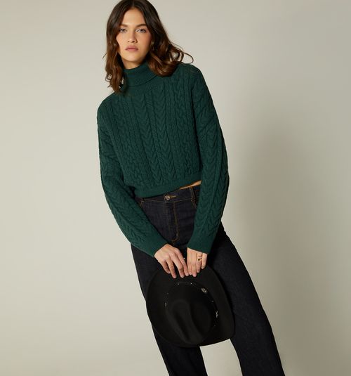 Turtleneck Knitted Sweater