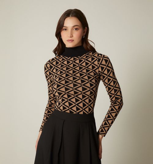 HIGH NECK SWEATER