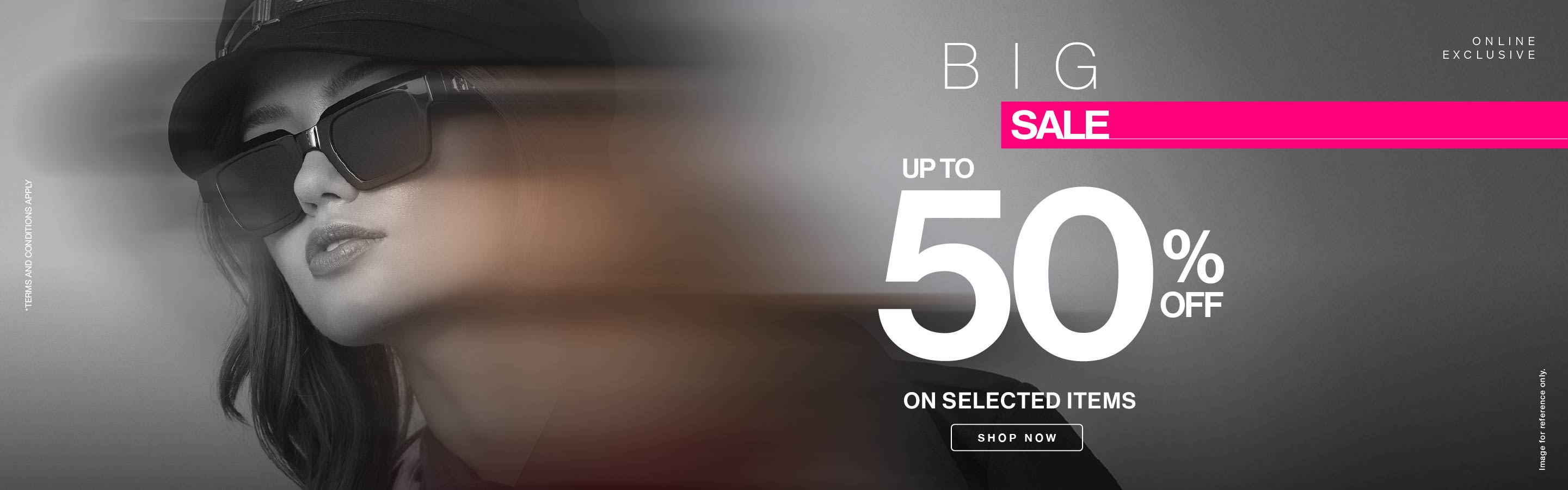 Big Sale up to 50% off​
